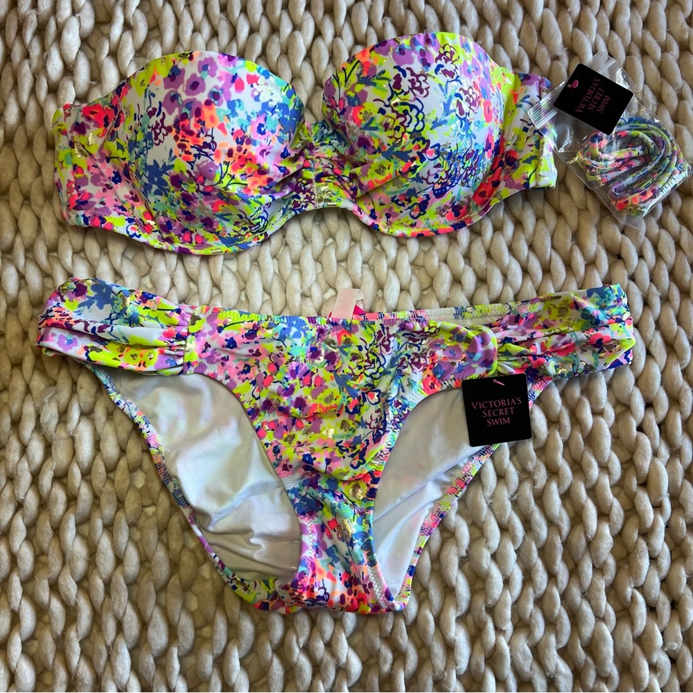 Victoria’s Secret Multicolored Swim 2-piece set